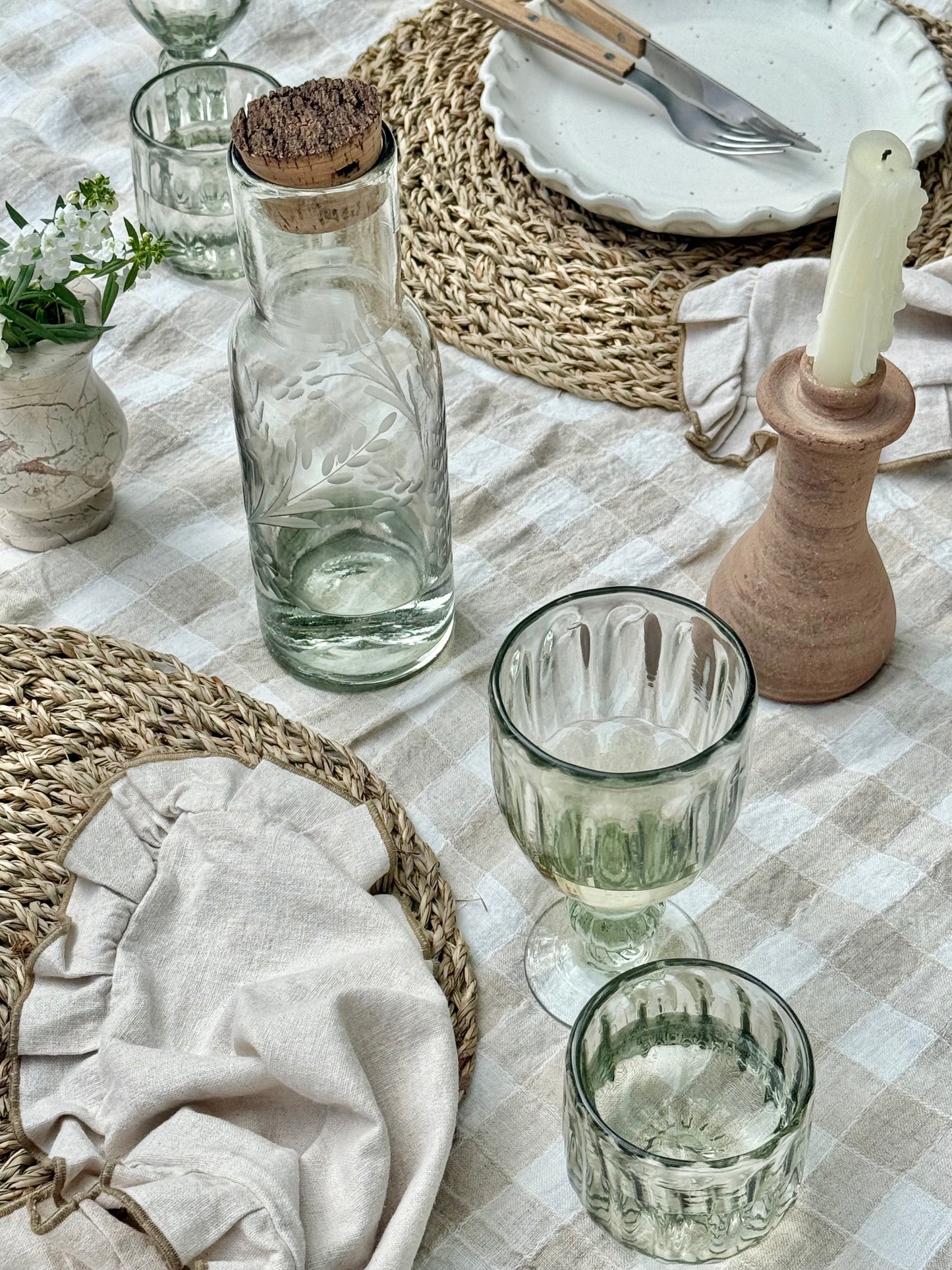 Terracotta Candle Holder