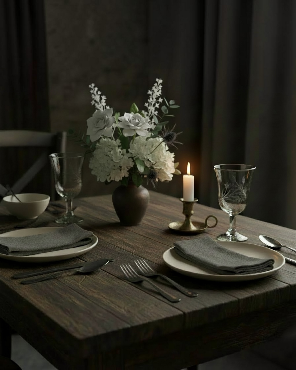 Hand-etched Juliette Glass
