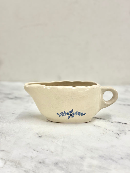 Hand-painted Margot Gravy Boat