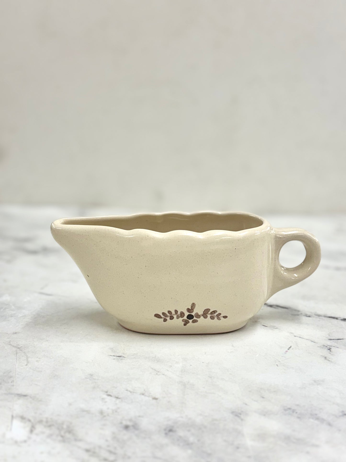 Hand-painted Margot Gravy Boat