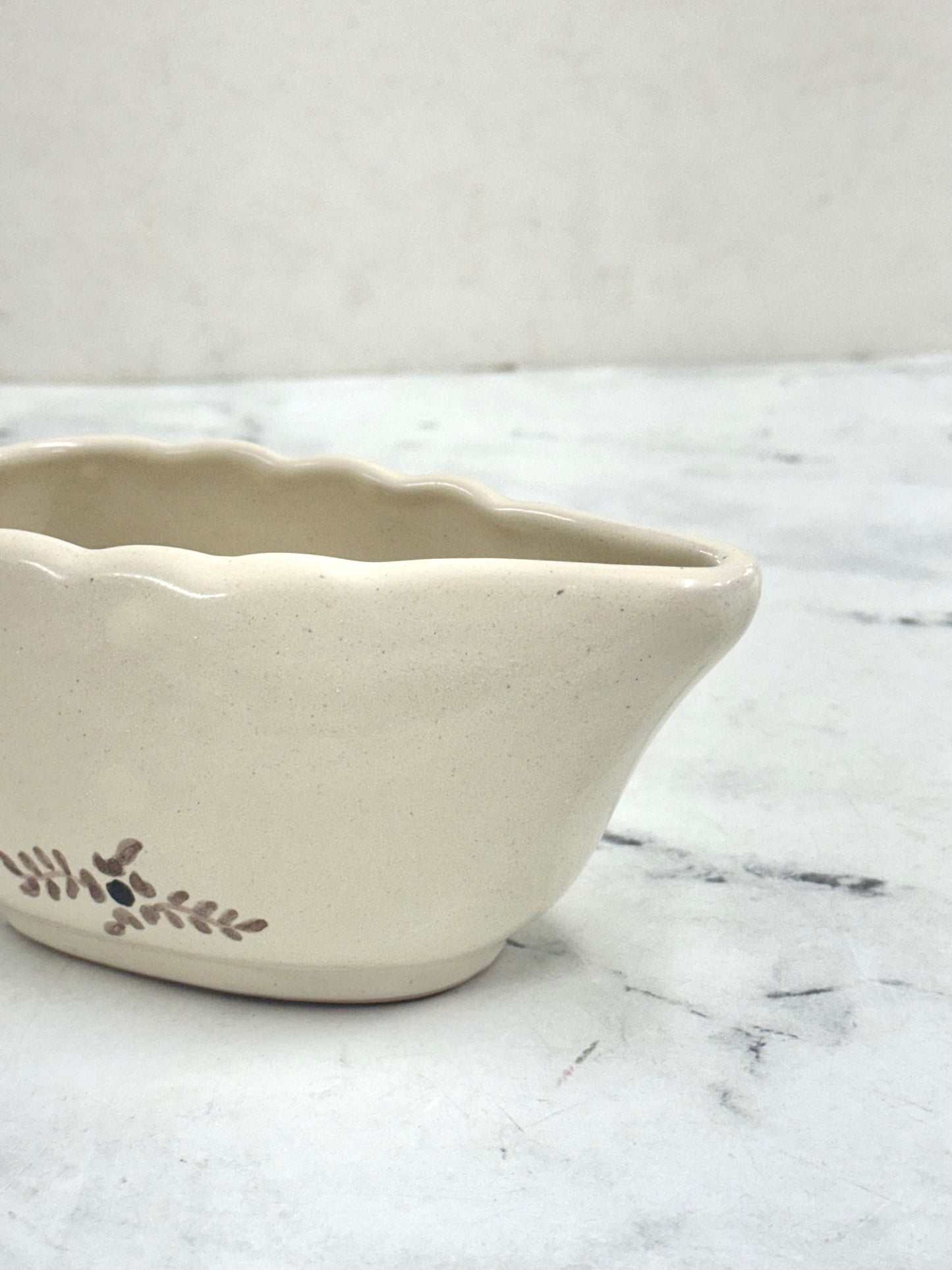 Hand-painted Margot Gravy Boat