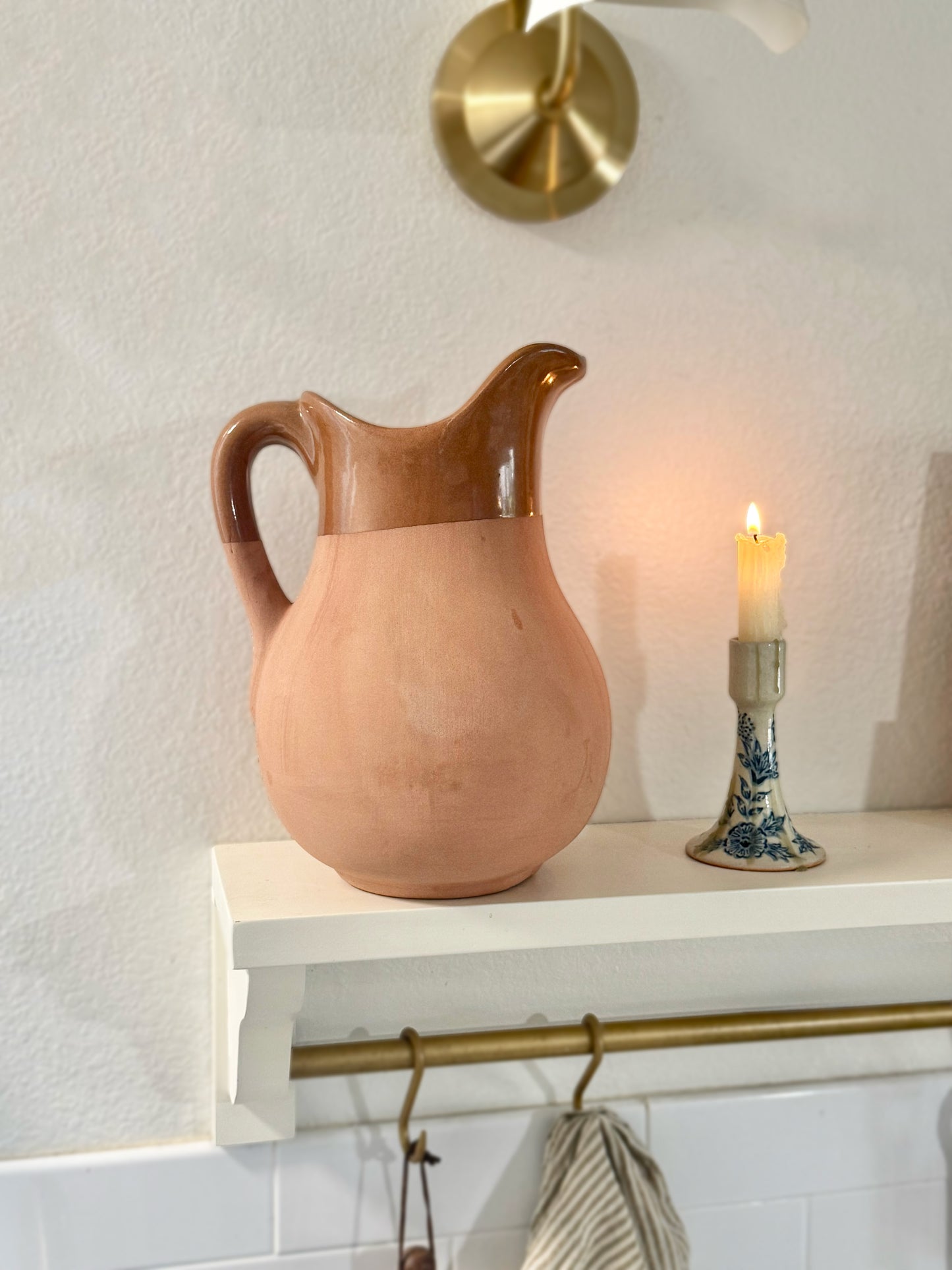 Red Clay Decorative Pitcher