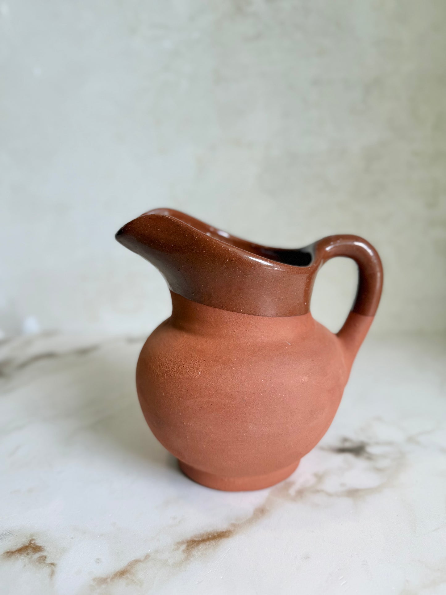 Red Clay Decorative Pitcher