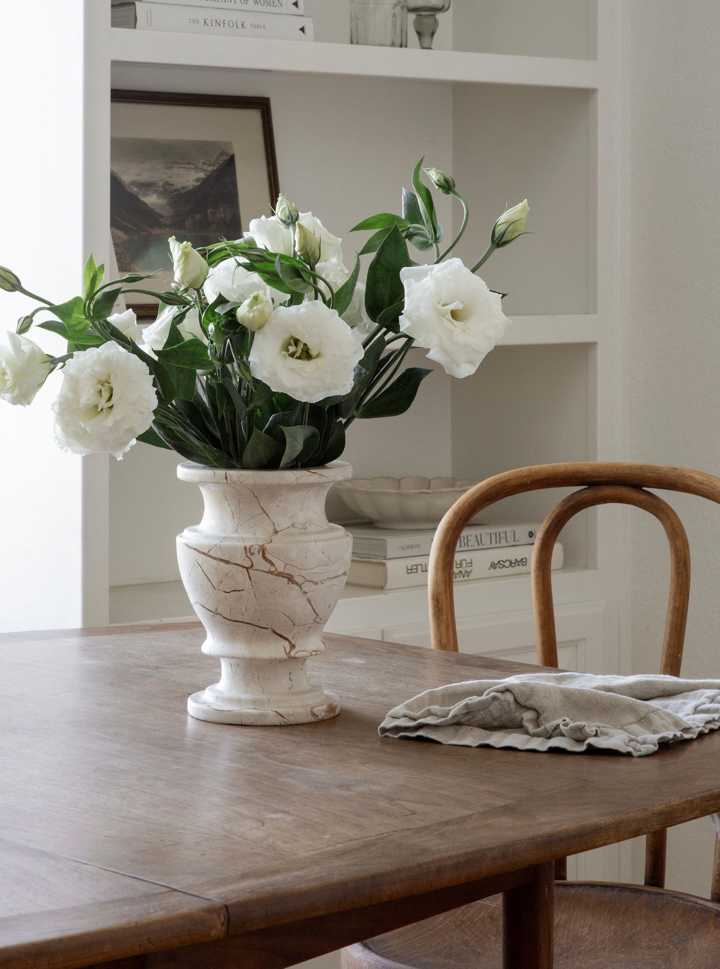 Beige Marble Vase