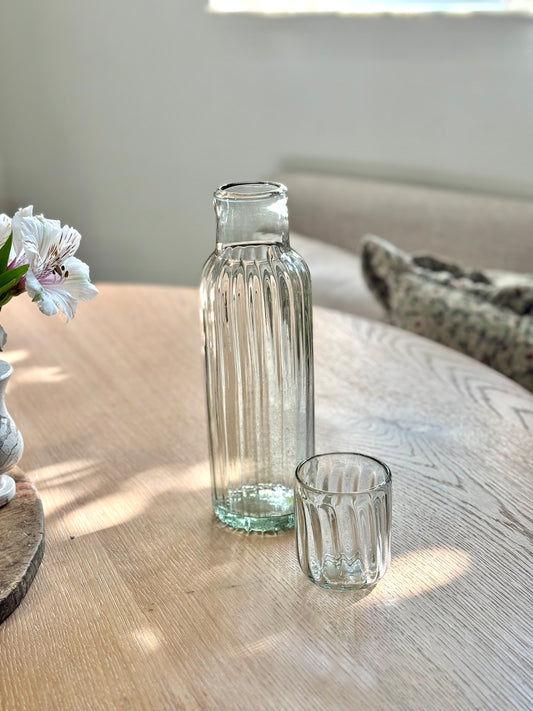 Fluted Tall Carafe Set  *Coming soon*