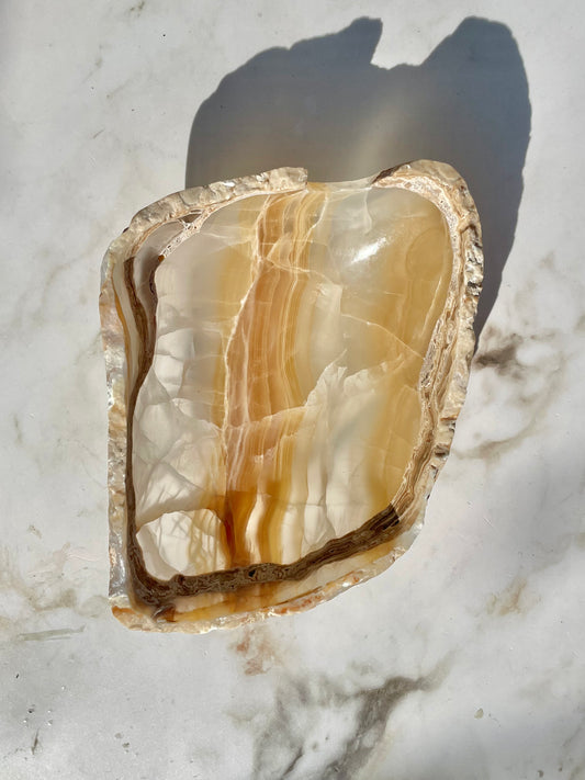 Raw Edge Onyx Bowl No.28