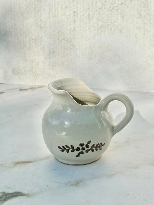 Hand-painted Margot Creamer, Brown