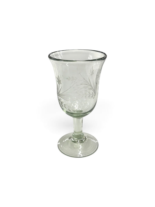 Hand-etched Juliette Glass