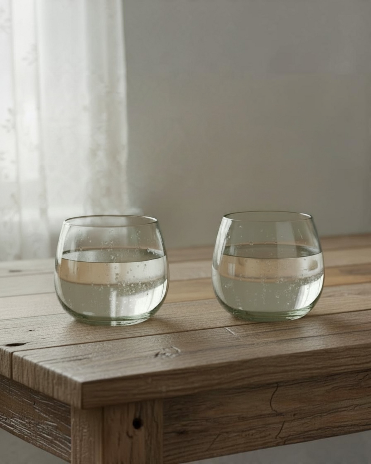 Ronde Blown Glass, Clear