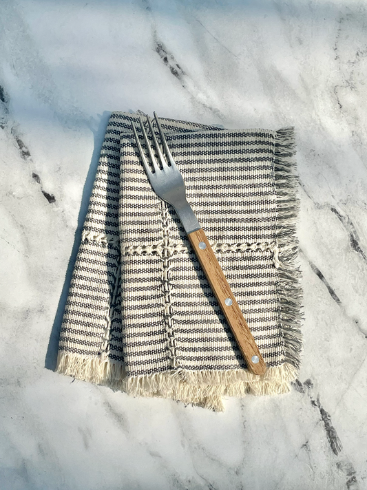 Stitch Cotton Napkin, Striped