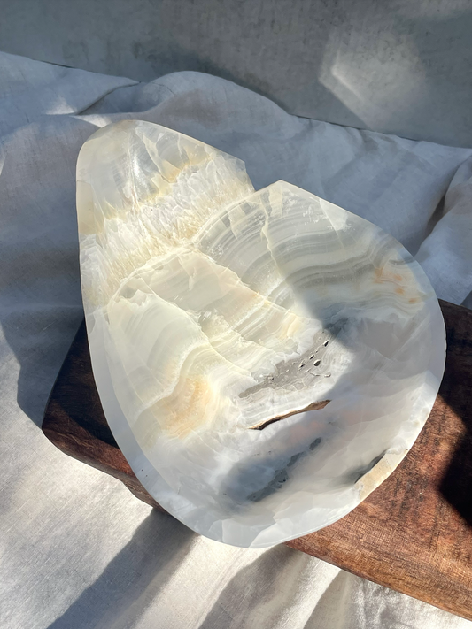 Raw Edge Onyx Bowl No.17