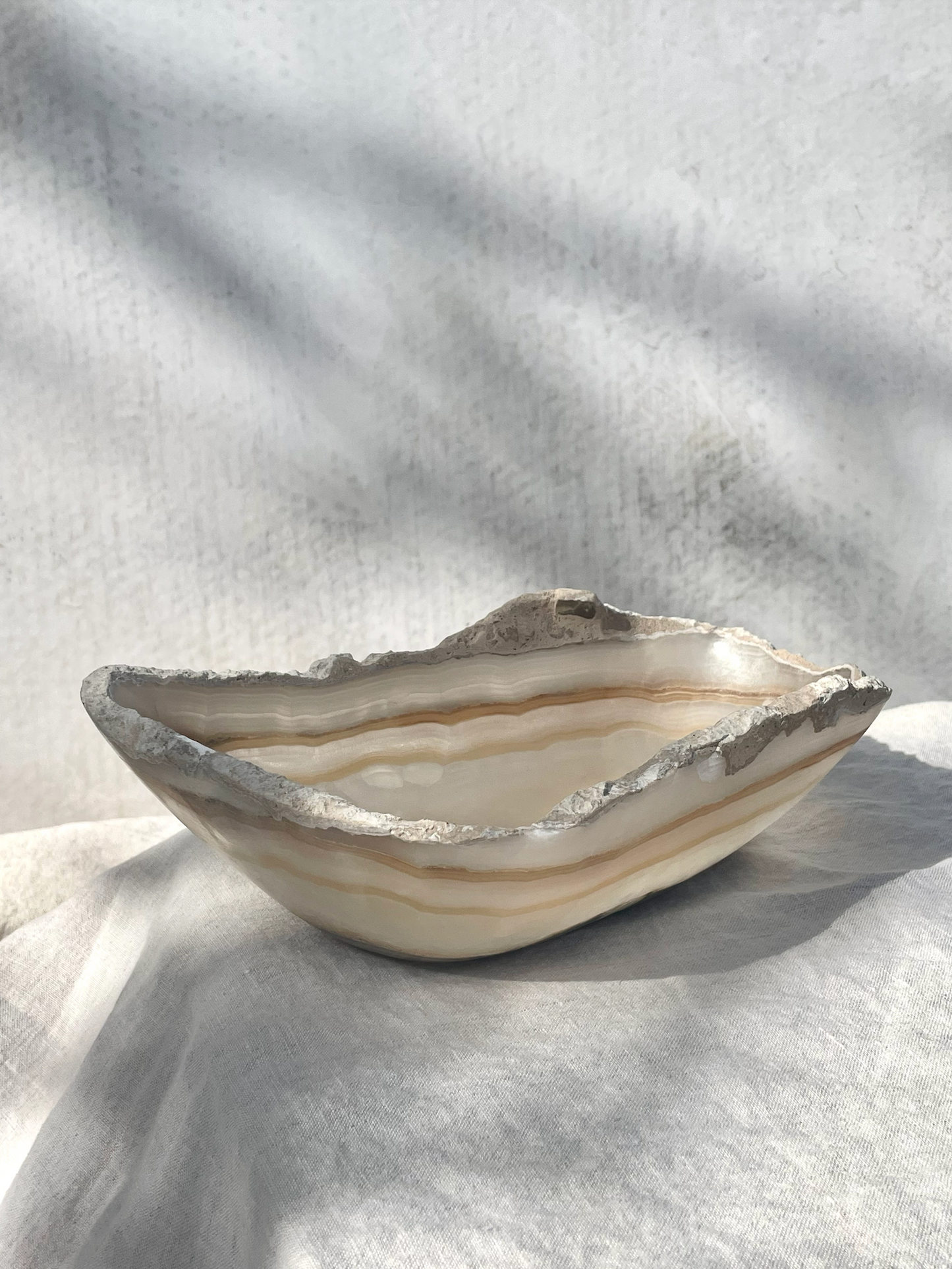 Raw Edge Onyx Bowl No.6