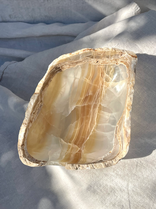 Raw Edge Onyx Bowl No.10