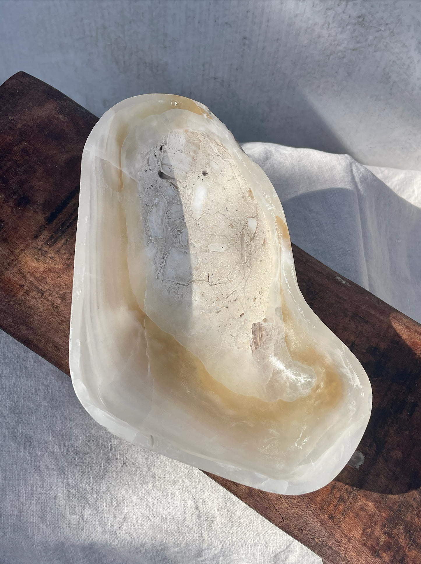 Raw Edge Onyx Bowl No.11