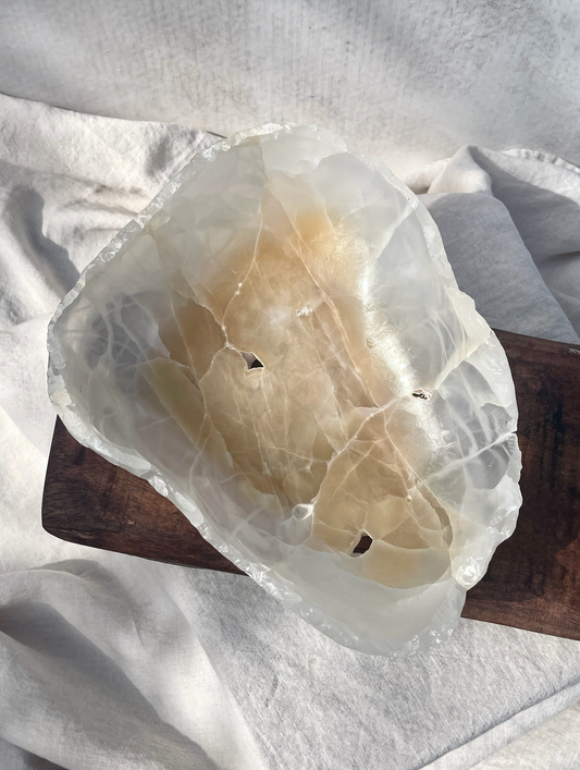 Raw Edge Onyx Bowl No.12