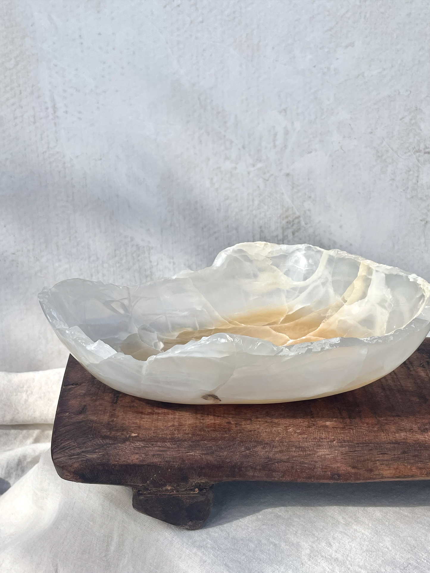 Raw Edge Onyx Bowl No.12