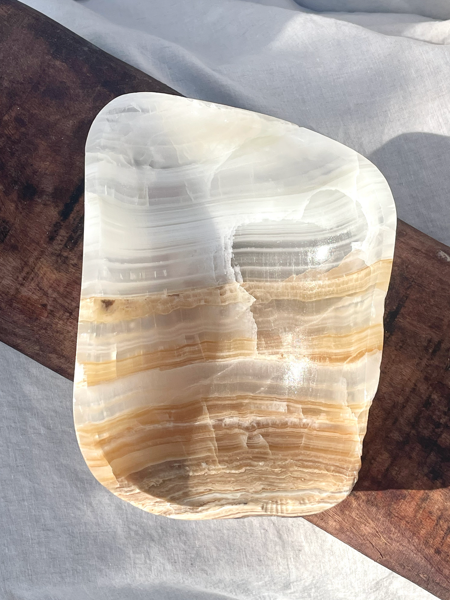 Raw Edge Onyx Bowl No.13