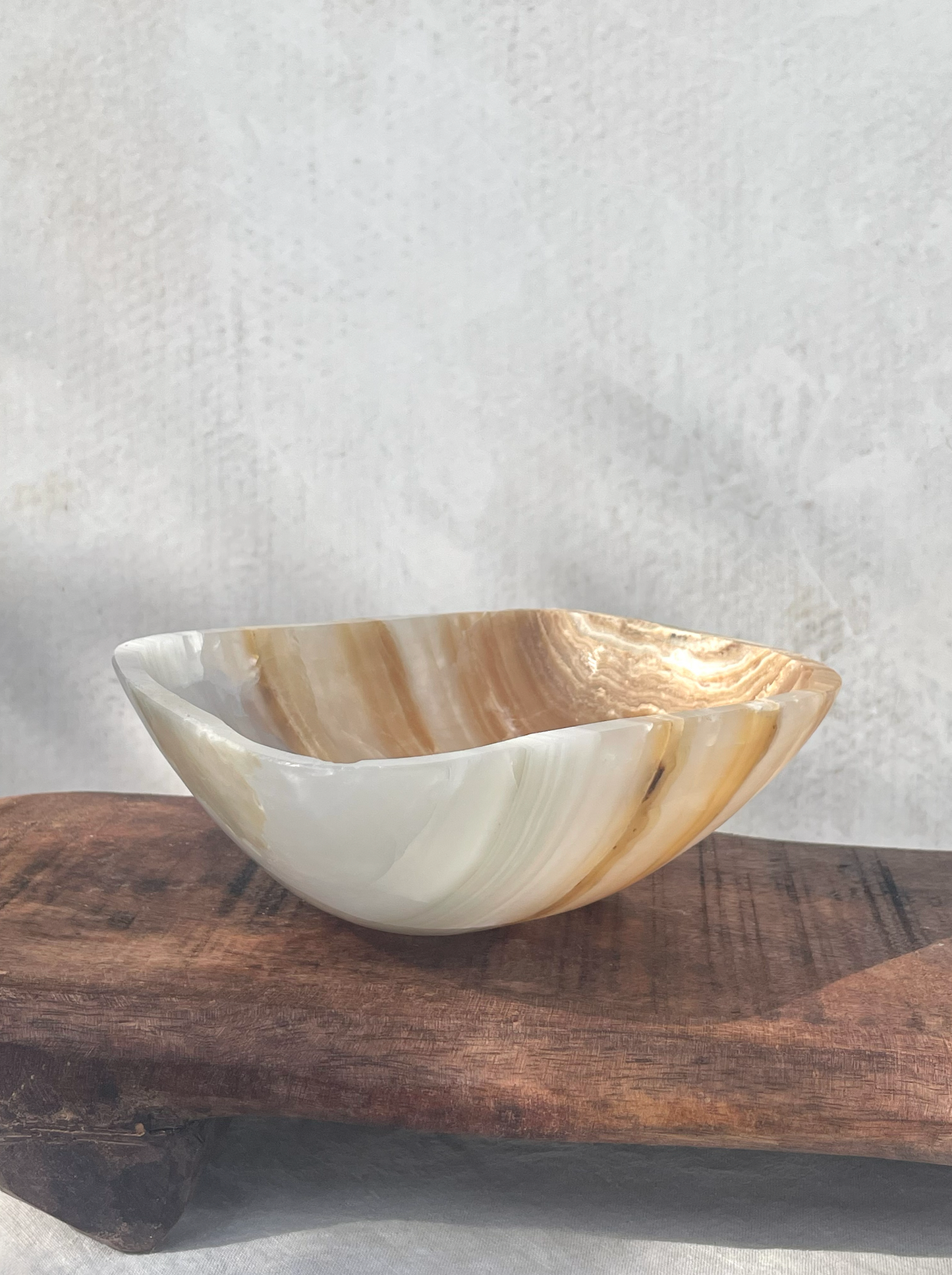 Raw Edge Onyx Bowl No.13