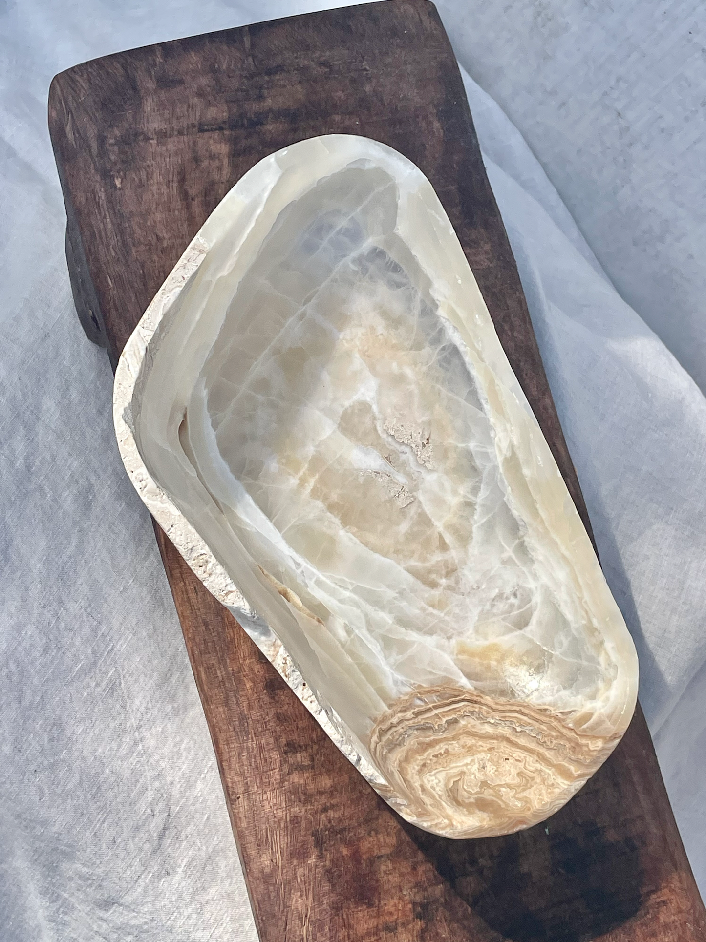 Raw Edge Onyx Bowl No.14