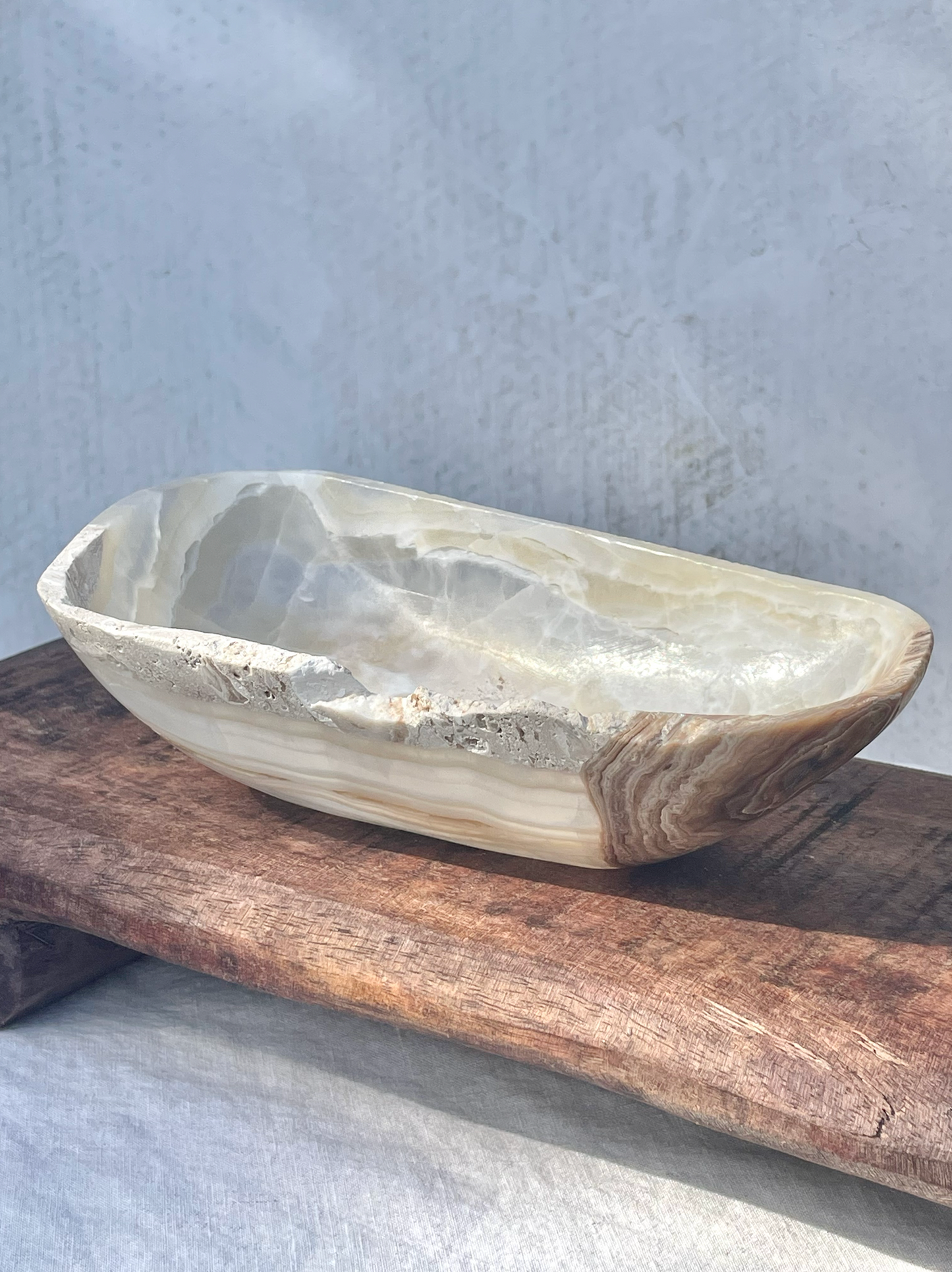 Raw Edge Onyx Bowl No.14