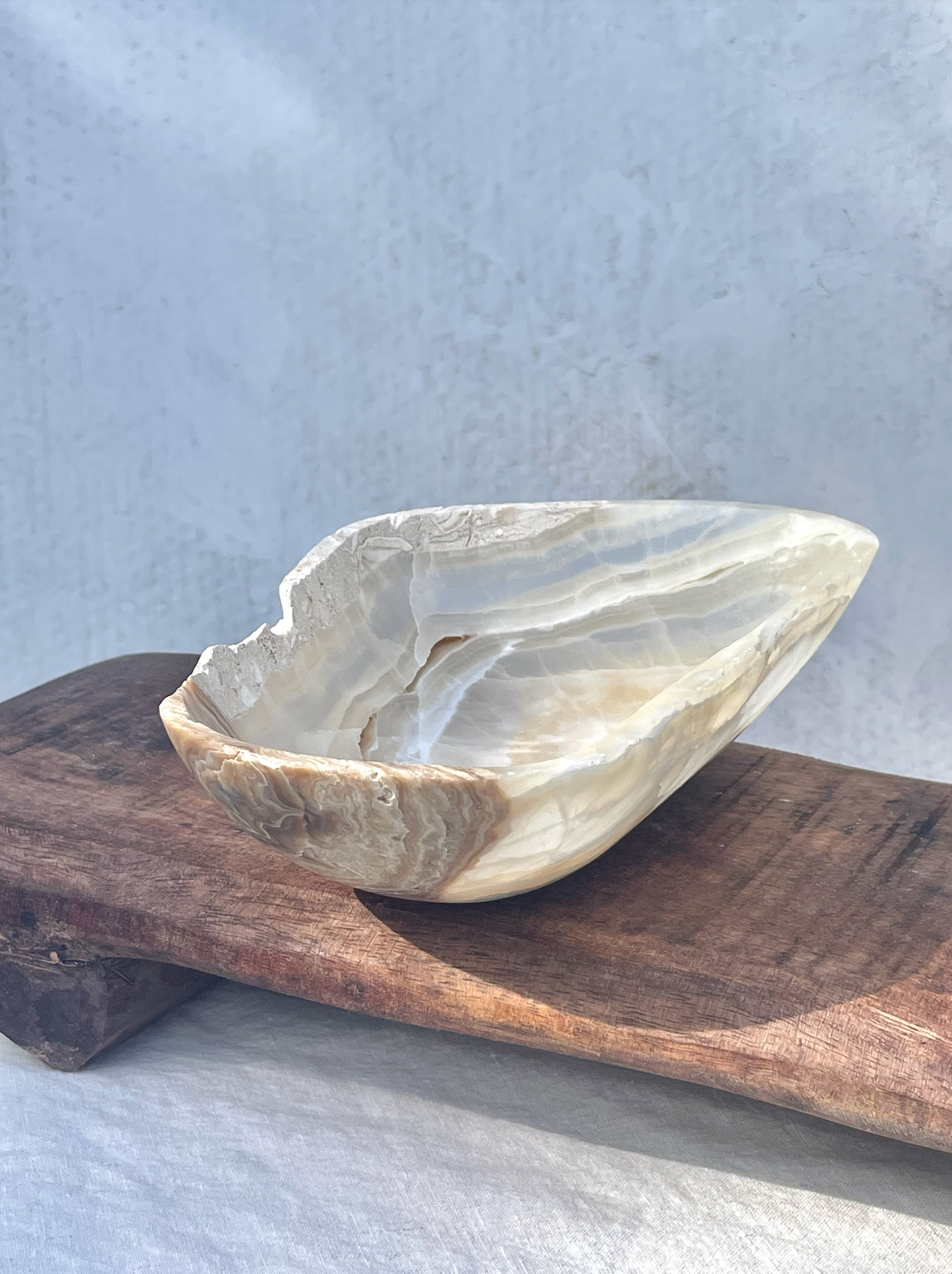 Raw Edge Onyx Bowl No.14