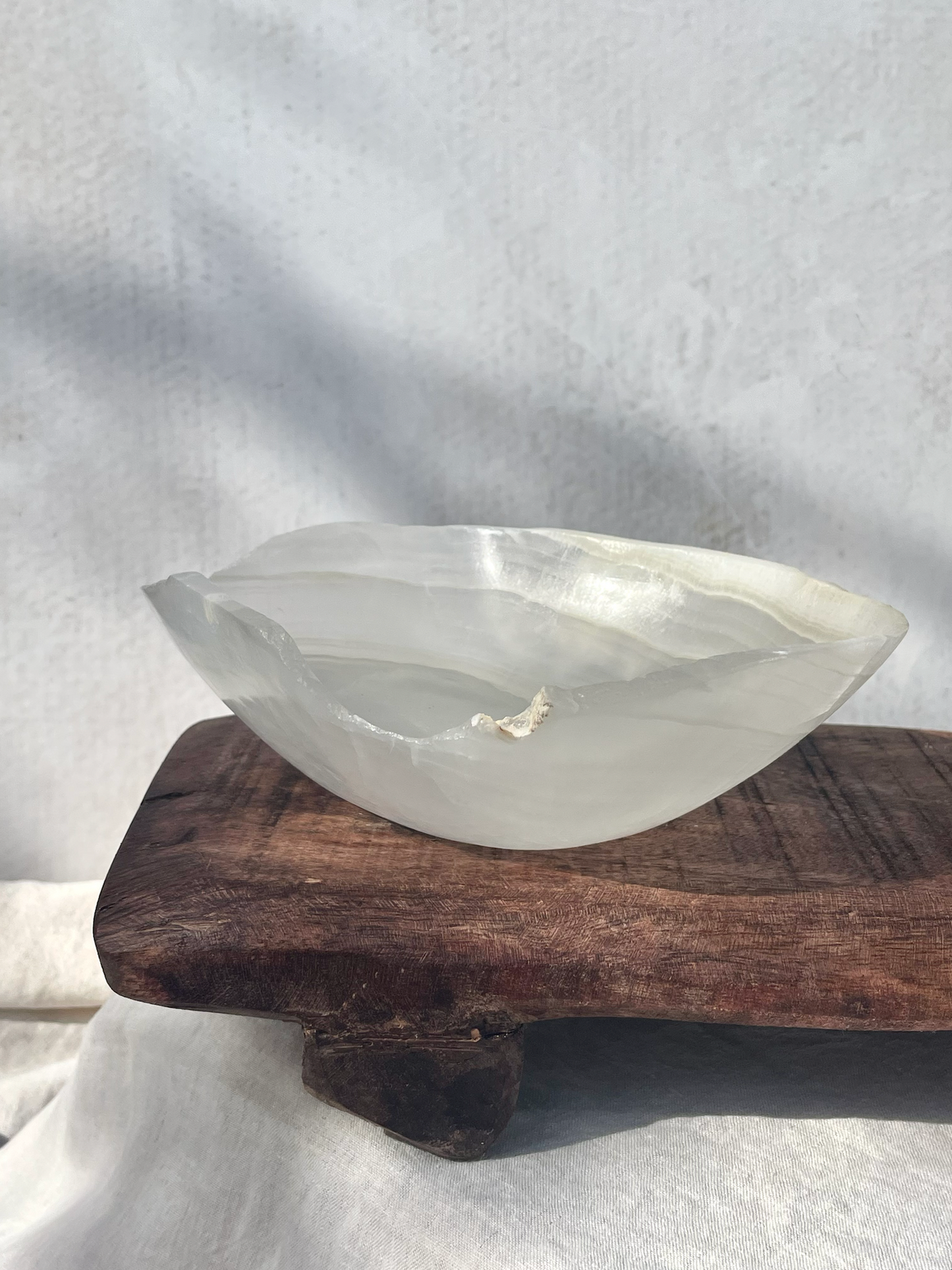 Raw Edge Onyx Bowl No.15