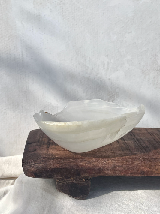 Raw Edge Onyx Bowl No.15