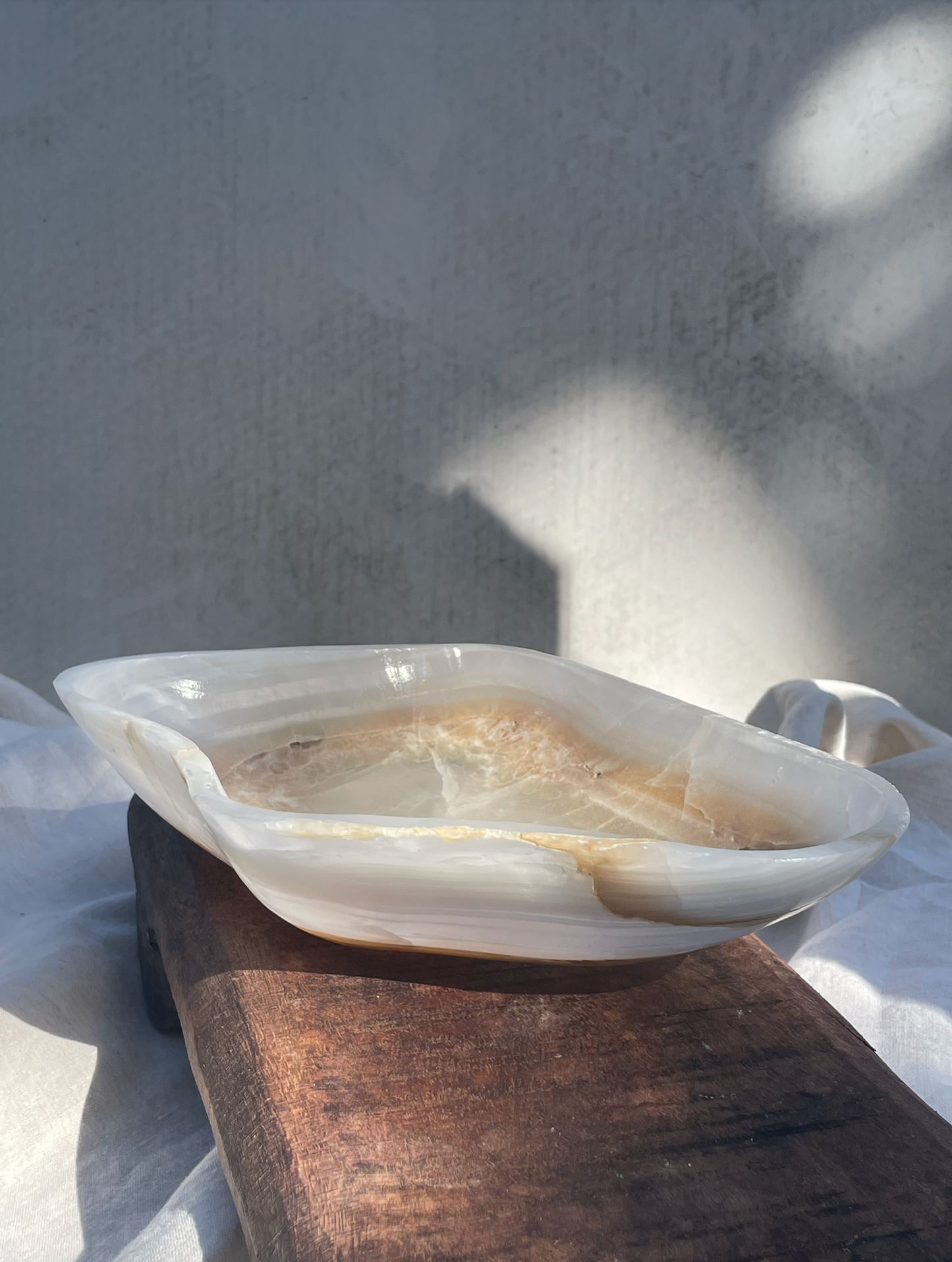 Raw Edge Onyx Bowl No.19