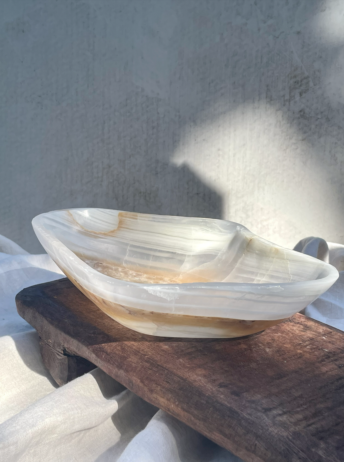 Raw Edge Onyx Bowl No.19