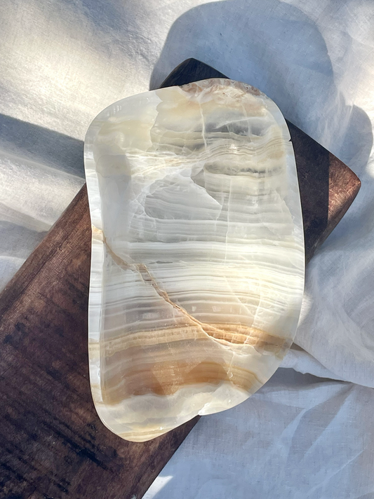 Raw Edge Onyx Bowl No.20