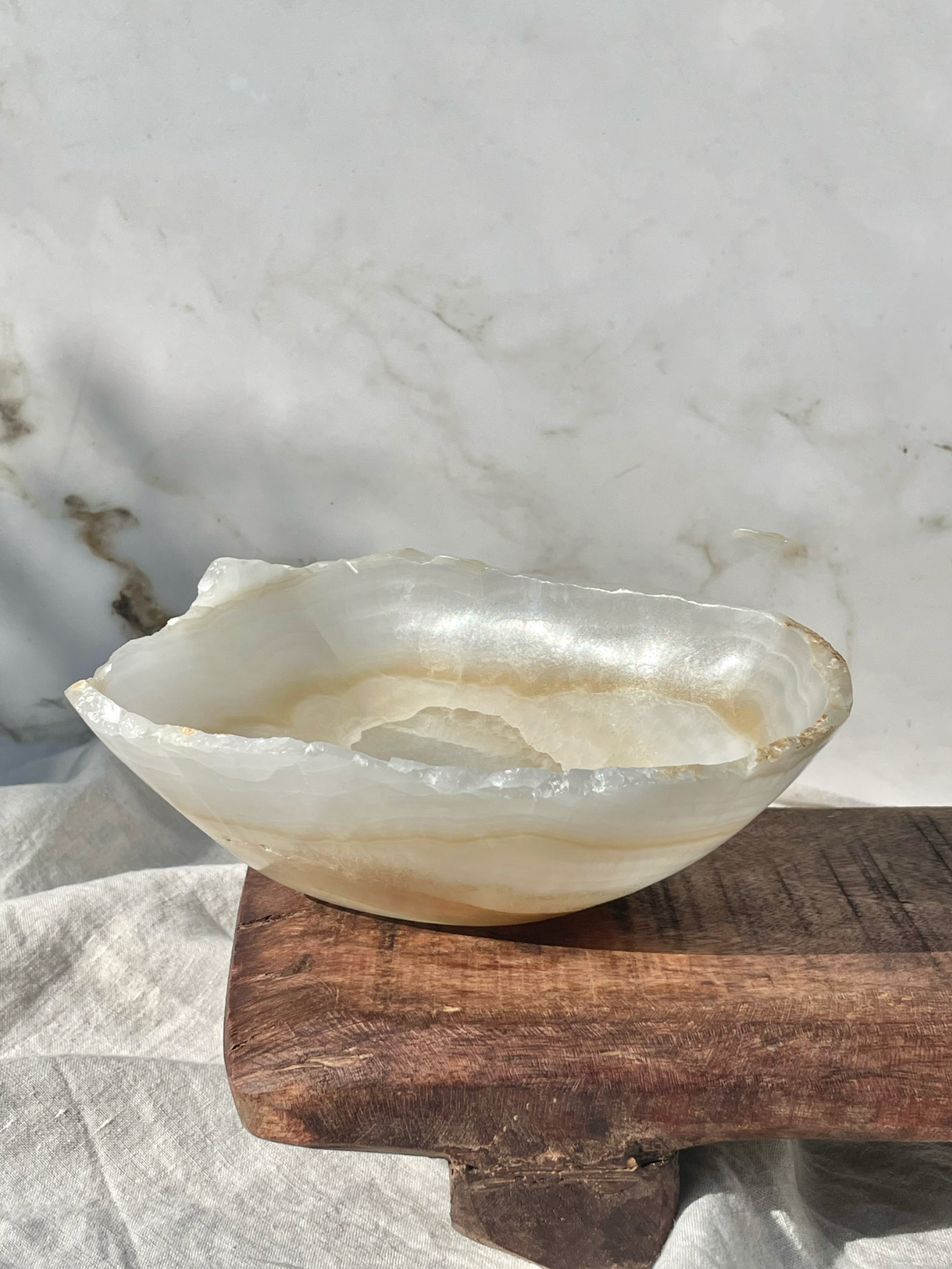 Raw Edge Onyx Bowl No.24