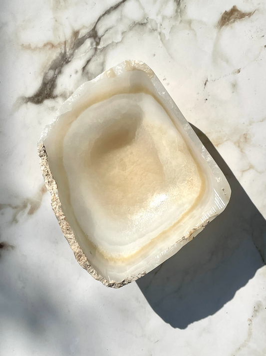 Raw Edge Onyx Bowl No.25