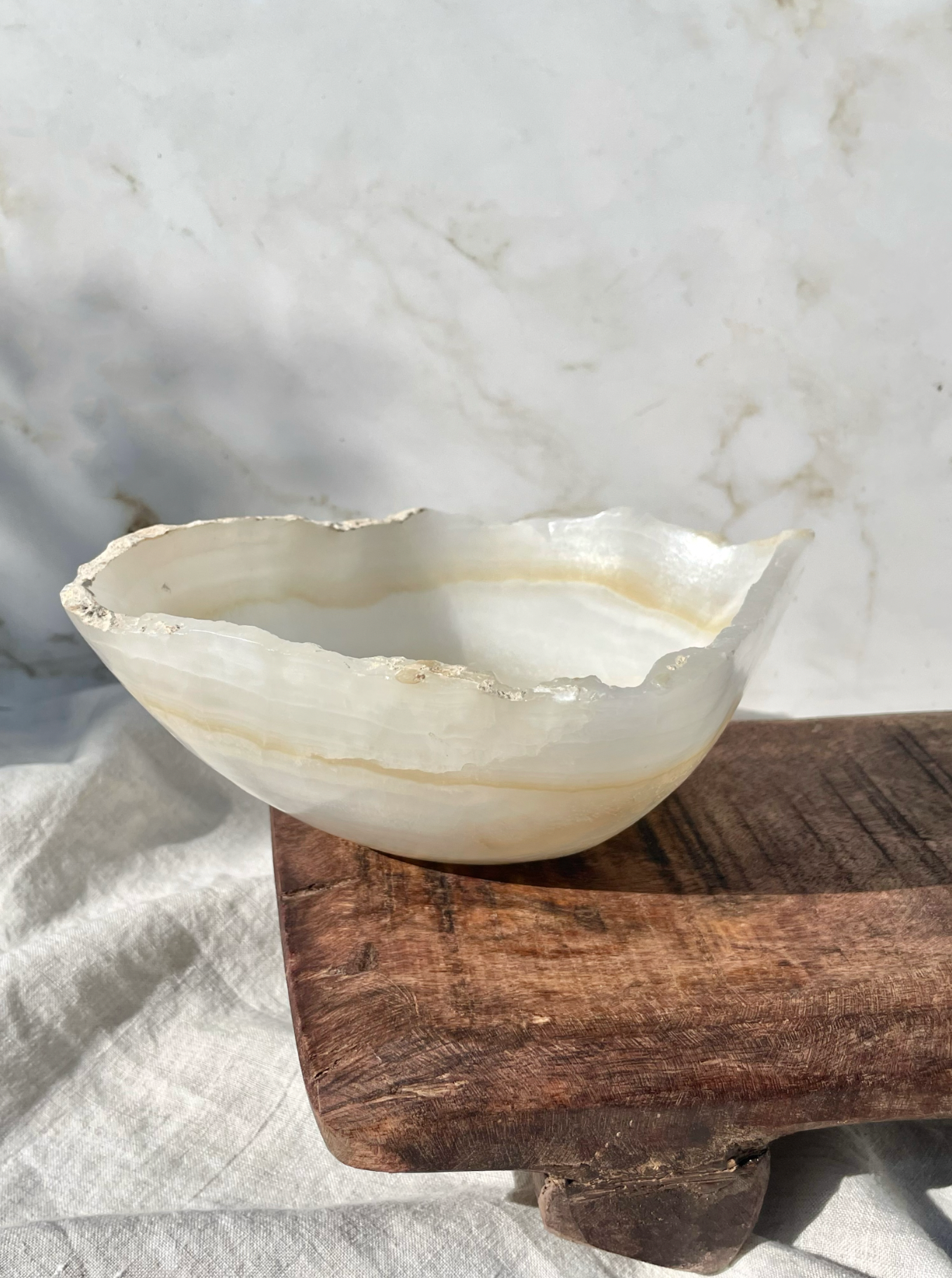 Raw Edge Onyx Bowl No.25