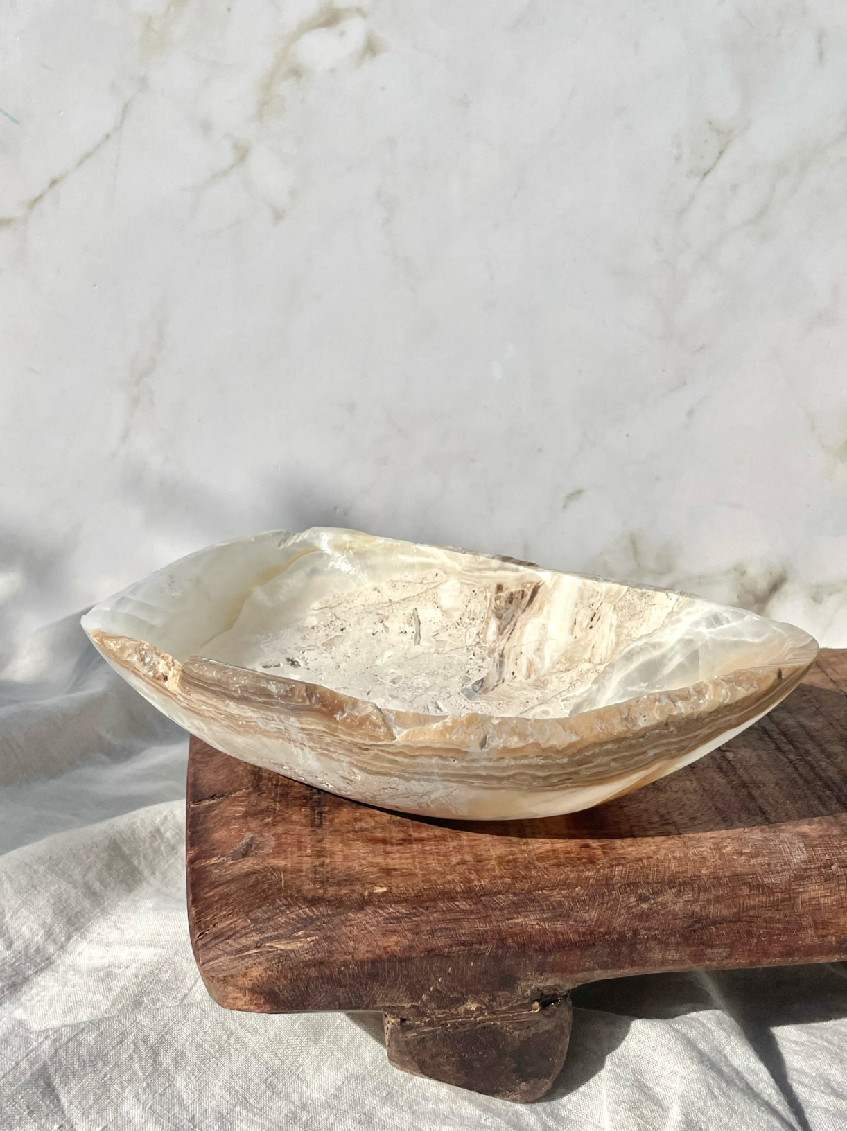 Raw Edge Onyx Bowl No.26