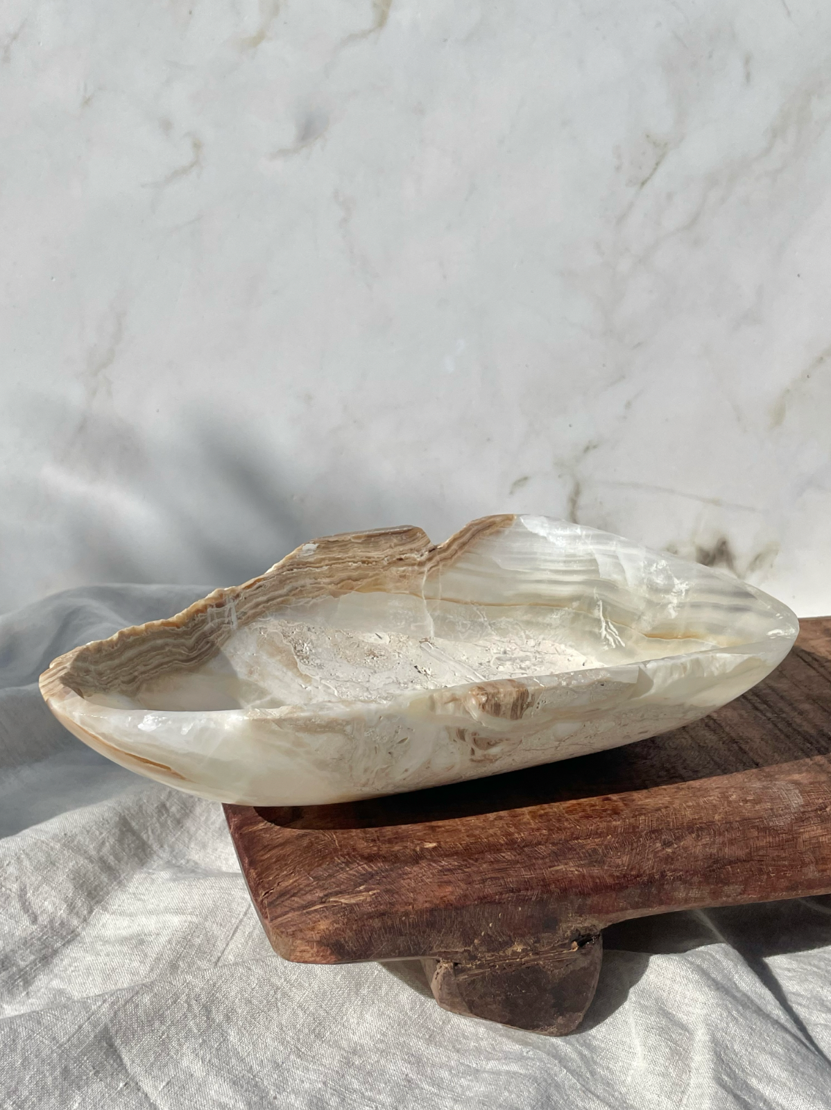 Raw Edge Onyx Bowl No.26