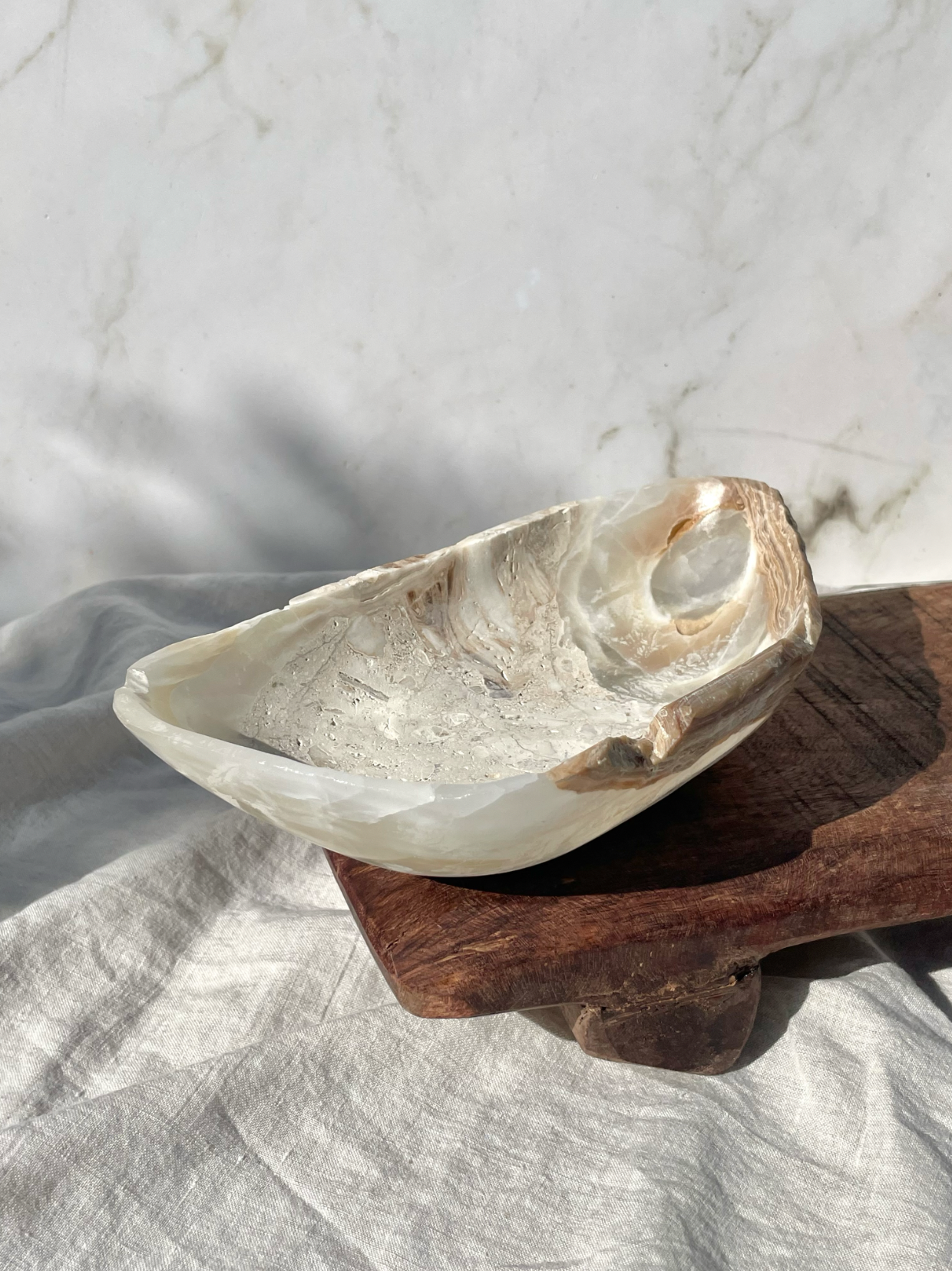 Raw Edge Onyx Bowl No.26