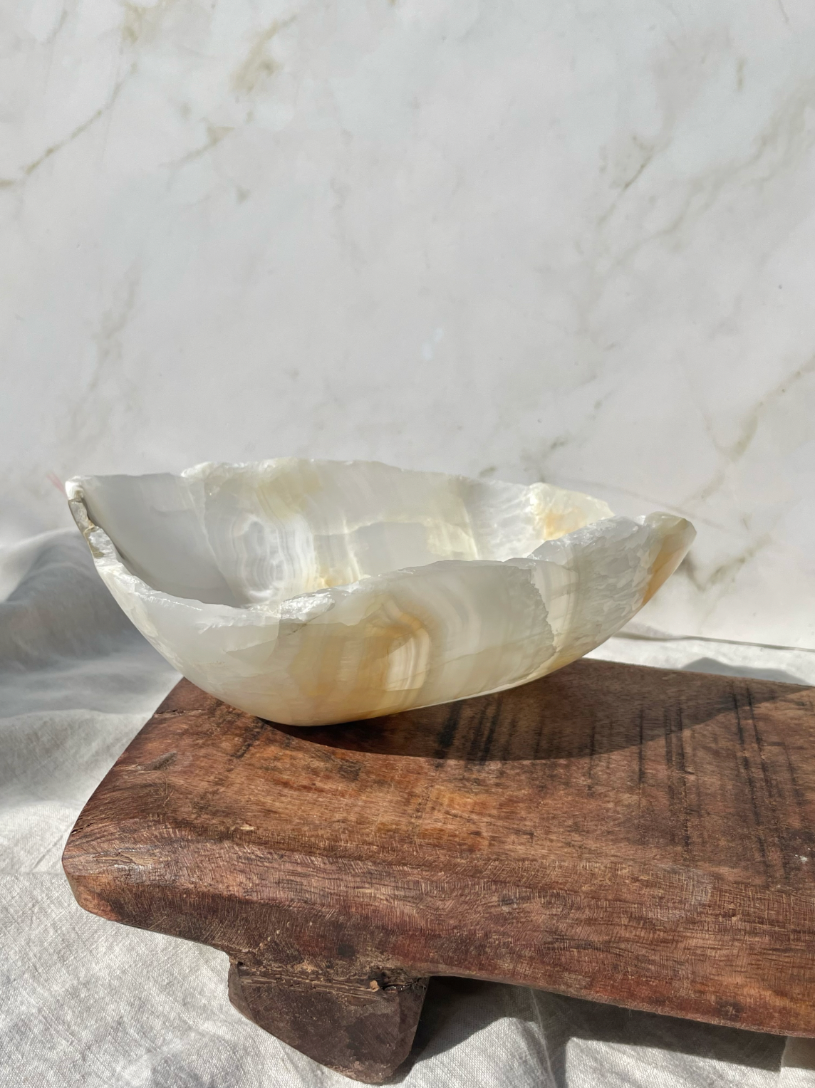 Raw Edge Onyx Bowl No.29