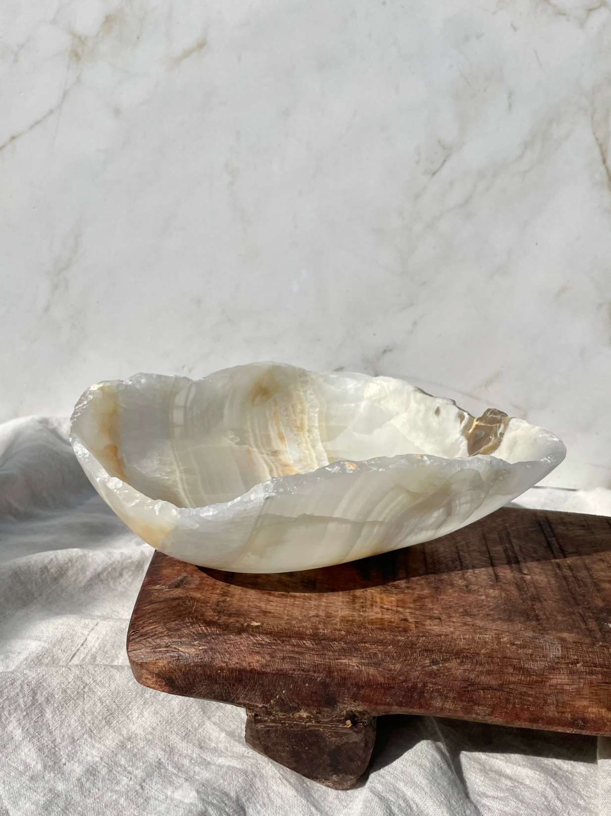 Raw Edge Onyx Bowl No.29