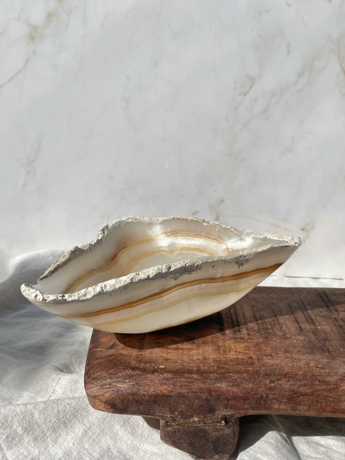 Raw Edge Onyx Bowl No.30