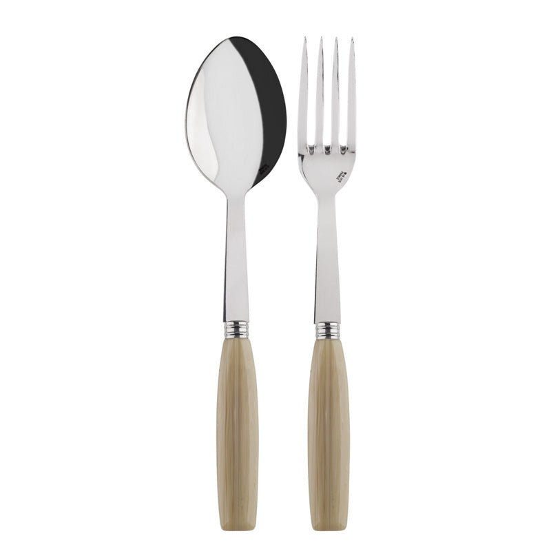 Sabre Djembe Faux Horn 2-Piece Serving Set